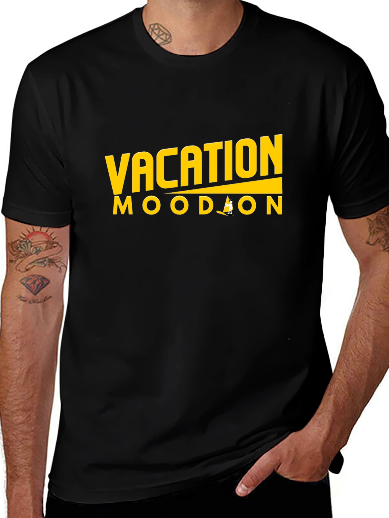 Vacation Mood On T-Shirt - Relax & Unwind!