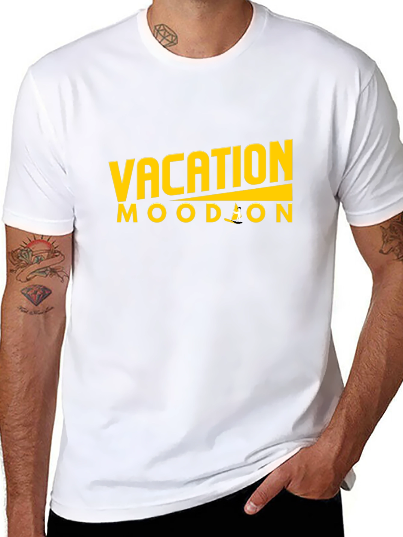 Vacation Mood On T-Shirt - Relax & Unwind!