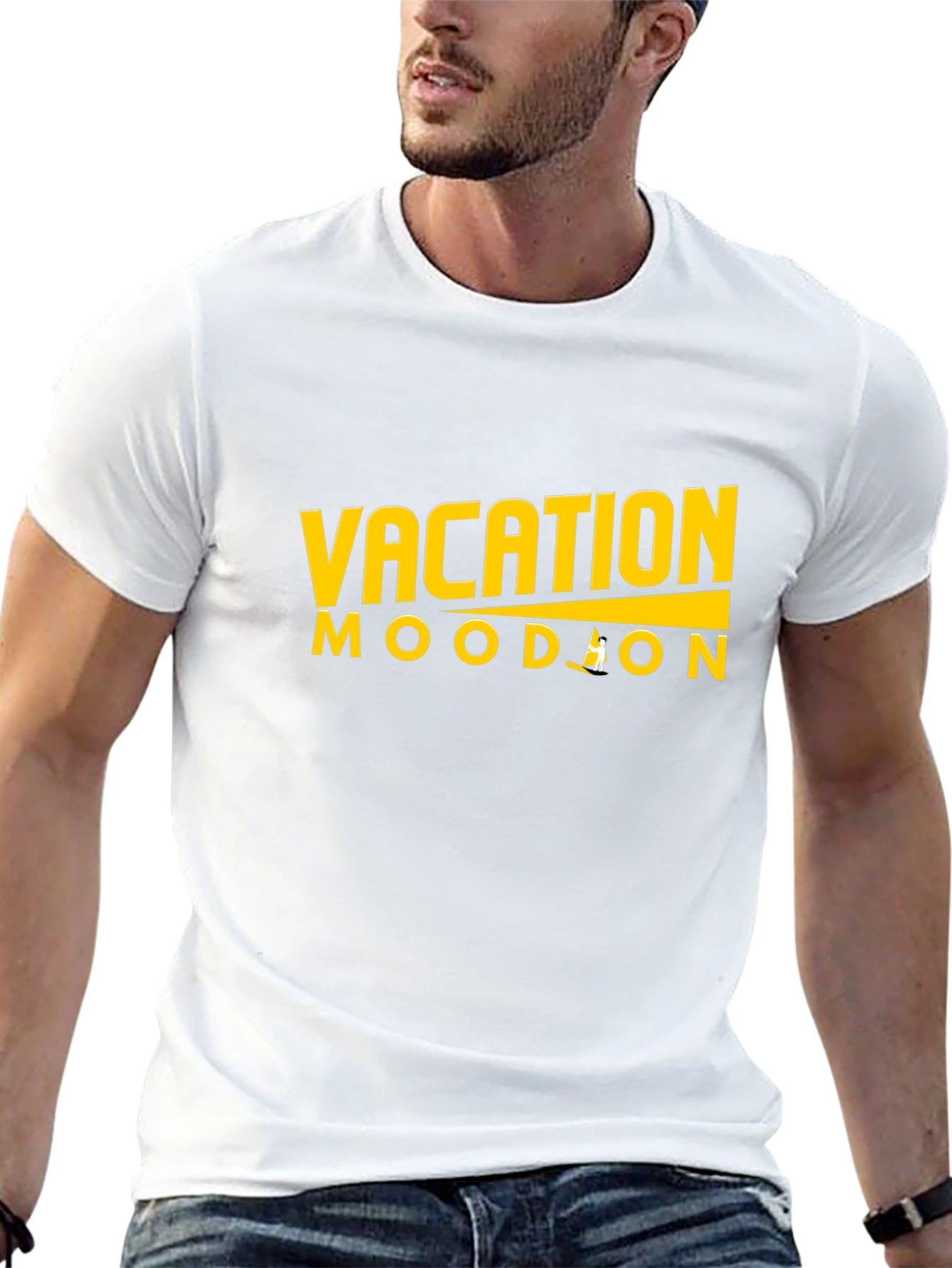 Vacation Mood On T-Shirt - Relax & Unwind!