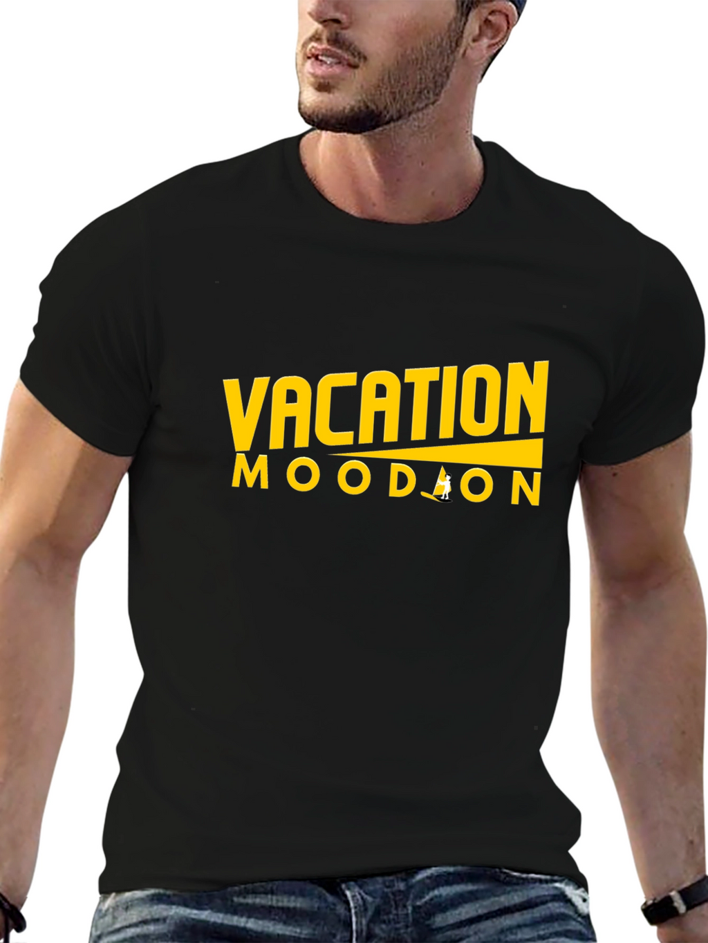 Vacation Mood On T-Shirt - Relax & Unwind!