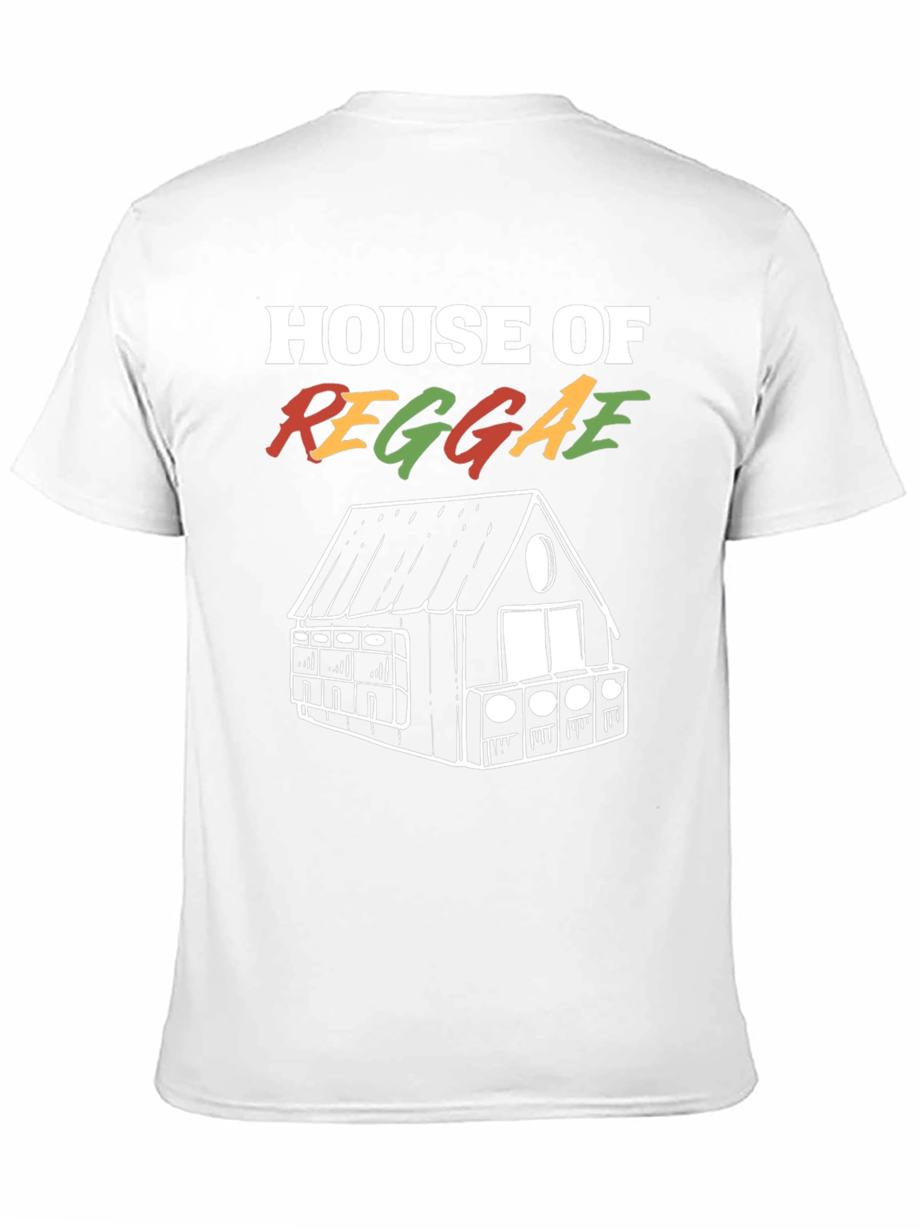 House of Reggae Graphic Tee - Black