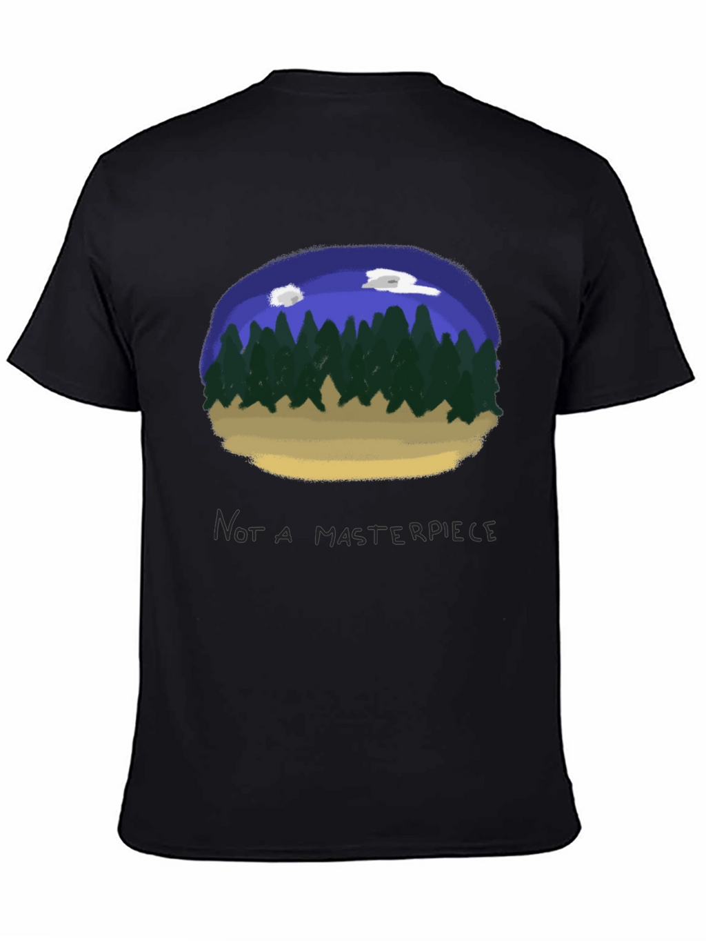 Unique Forest Scene T-Shirt - Casual Style