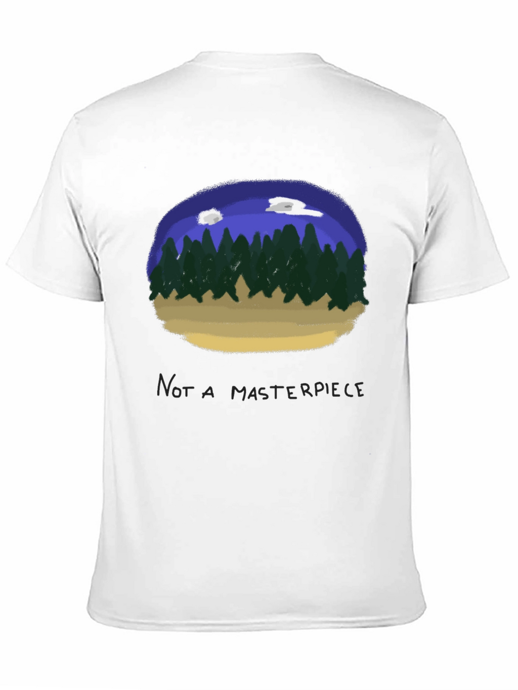 Unique Forest Scene T-Shirt - Casual Style