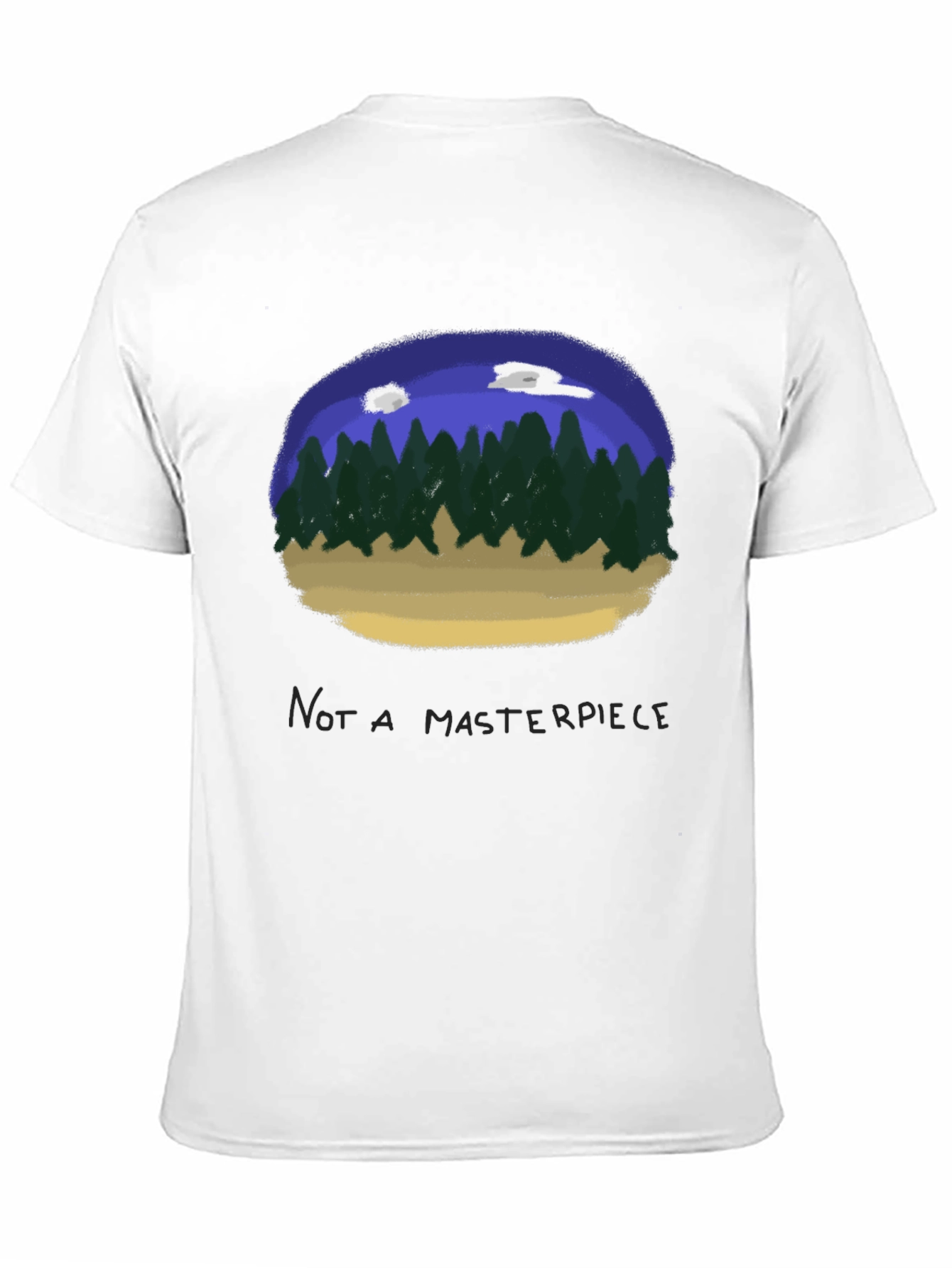 Unique Forest Scene T-Shirt - Casual Style