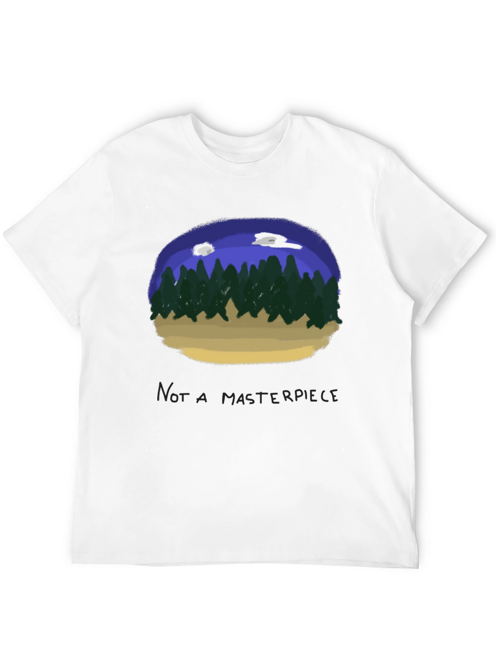 Unique Forest Scene T-Shirt - Casual Style