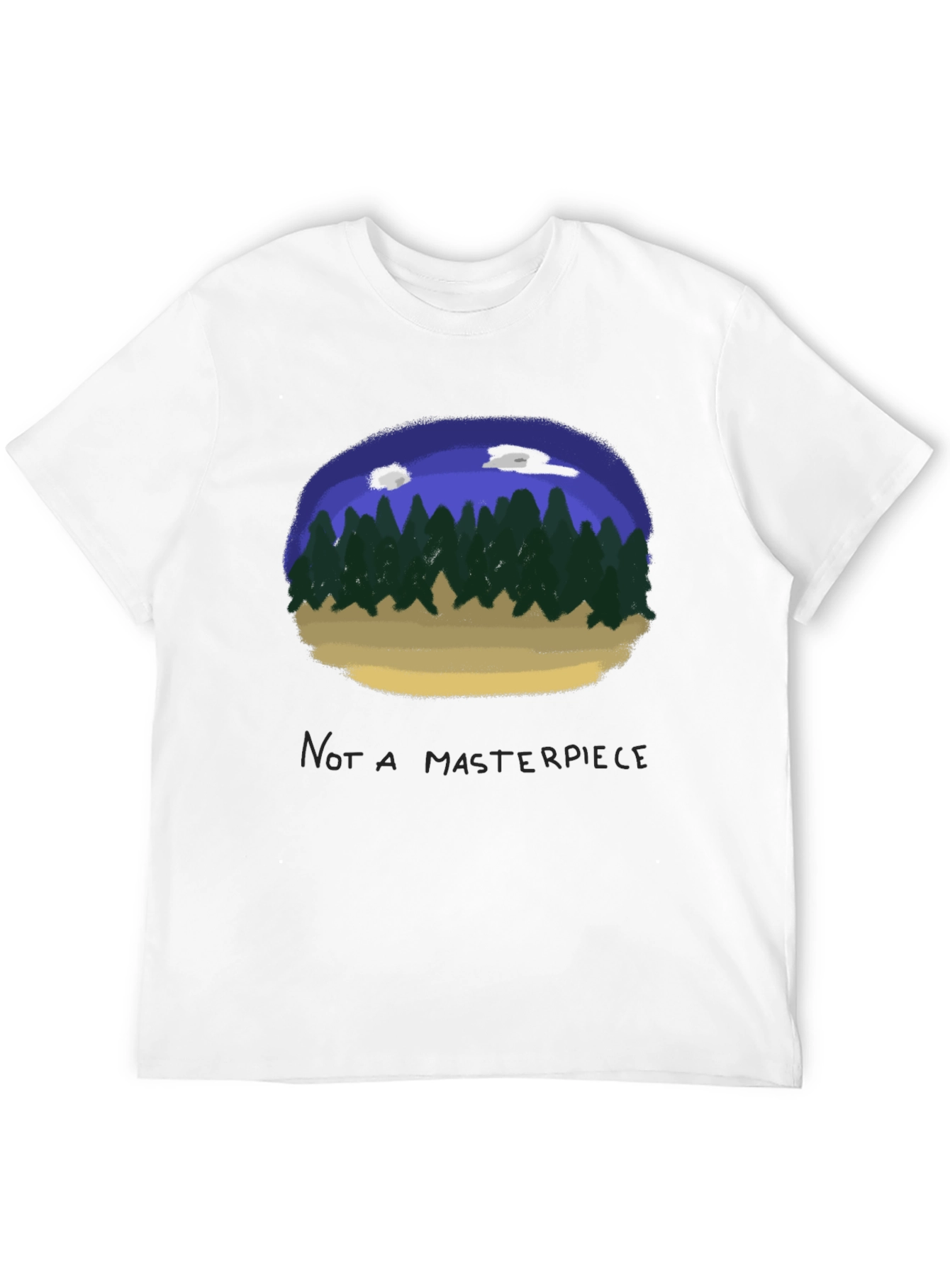 Unique Forest Scene T-Shirt - Casual Style