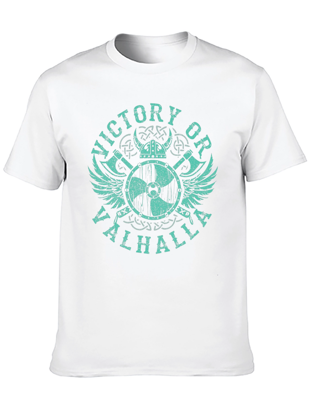 Victory or Valhalla Viking T-Shirt
