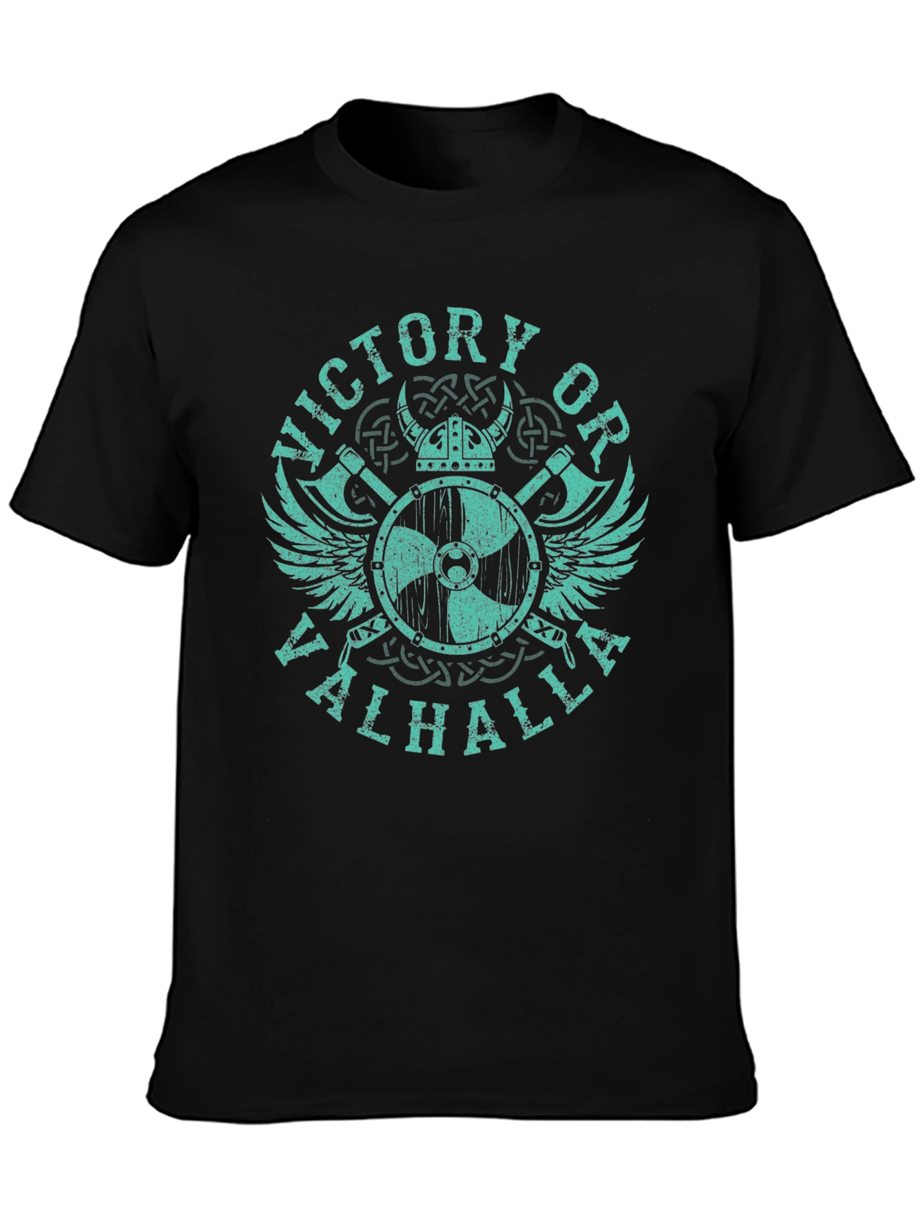Victory or Valhalla Viking T-Shirt