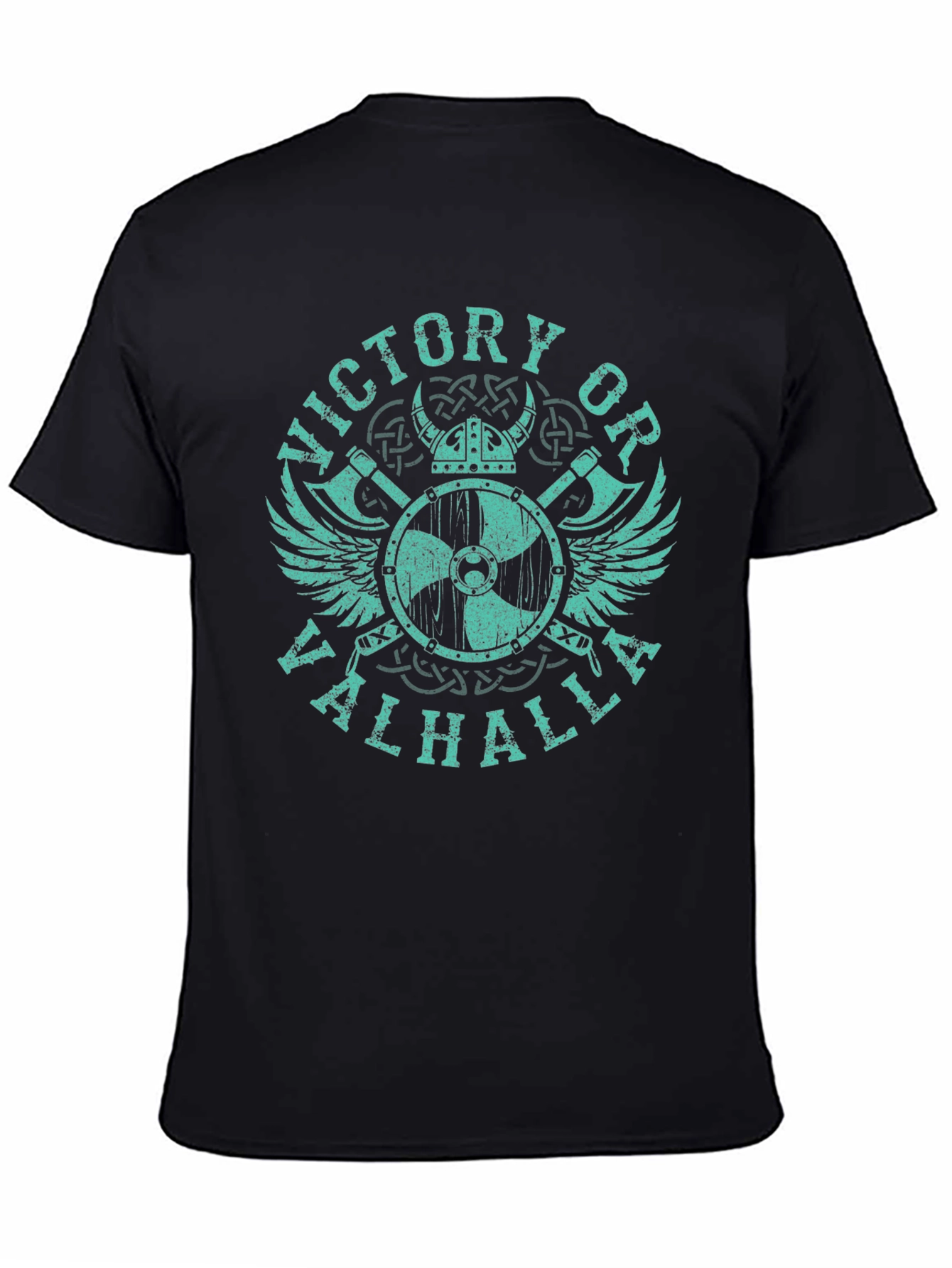 Victory or Valhalla Viking T-Shirt
