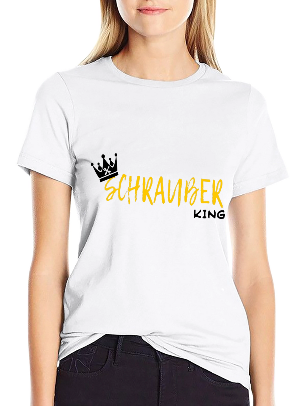 Schrauber King Black T-Shirt