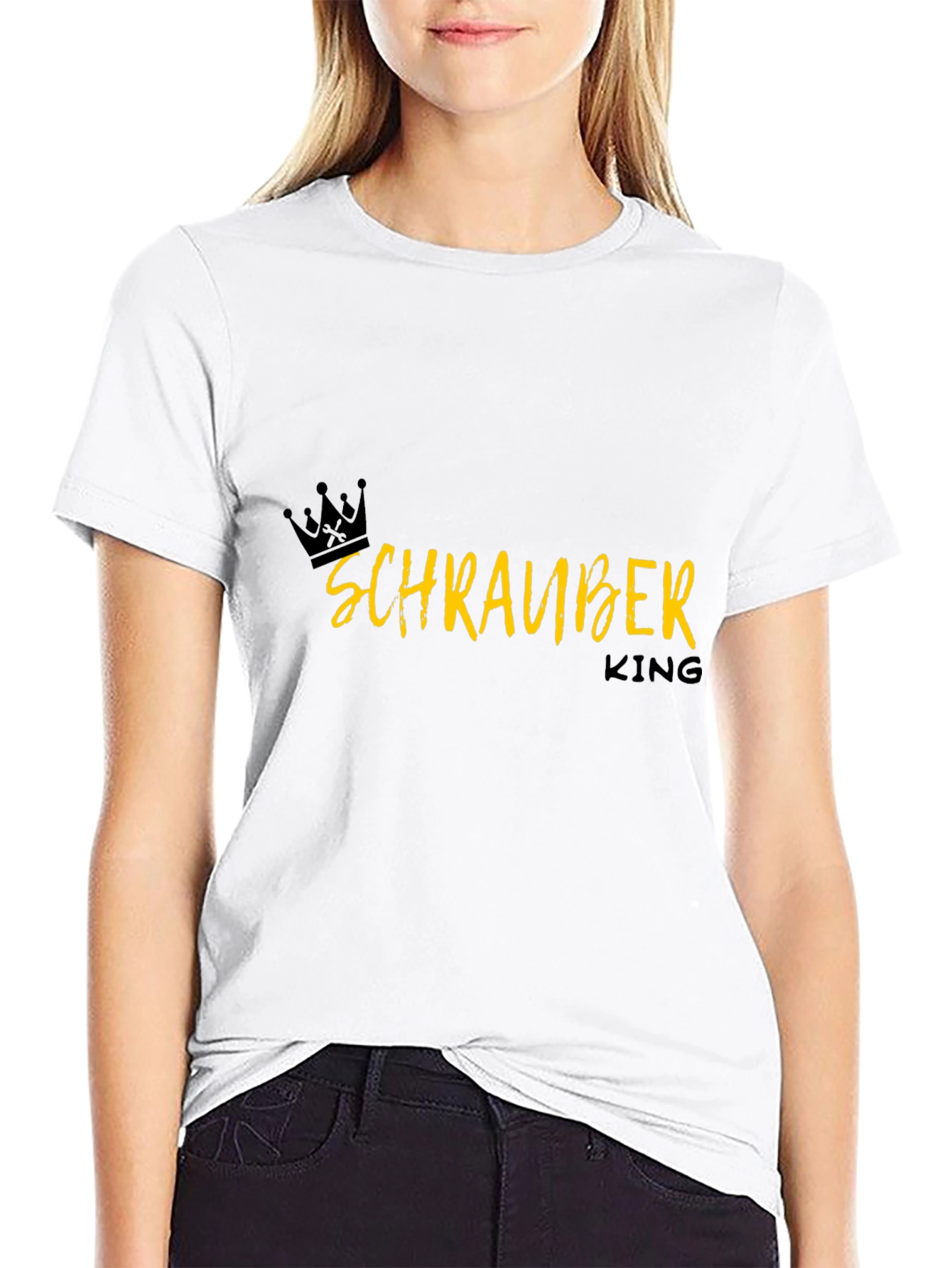 Schrauber King Black T-Shirt
