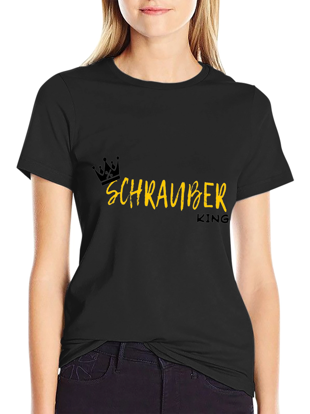 Schrauber King Black T-Shirt
