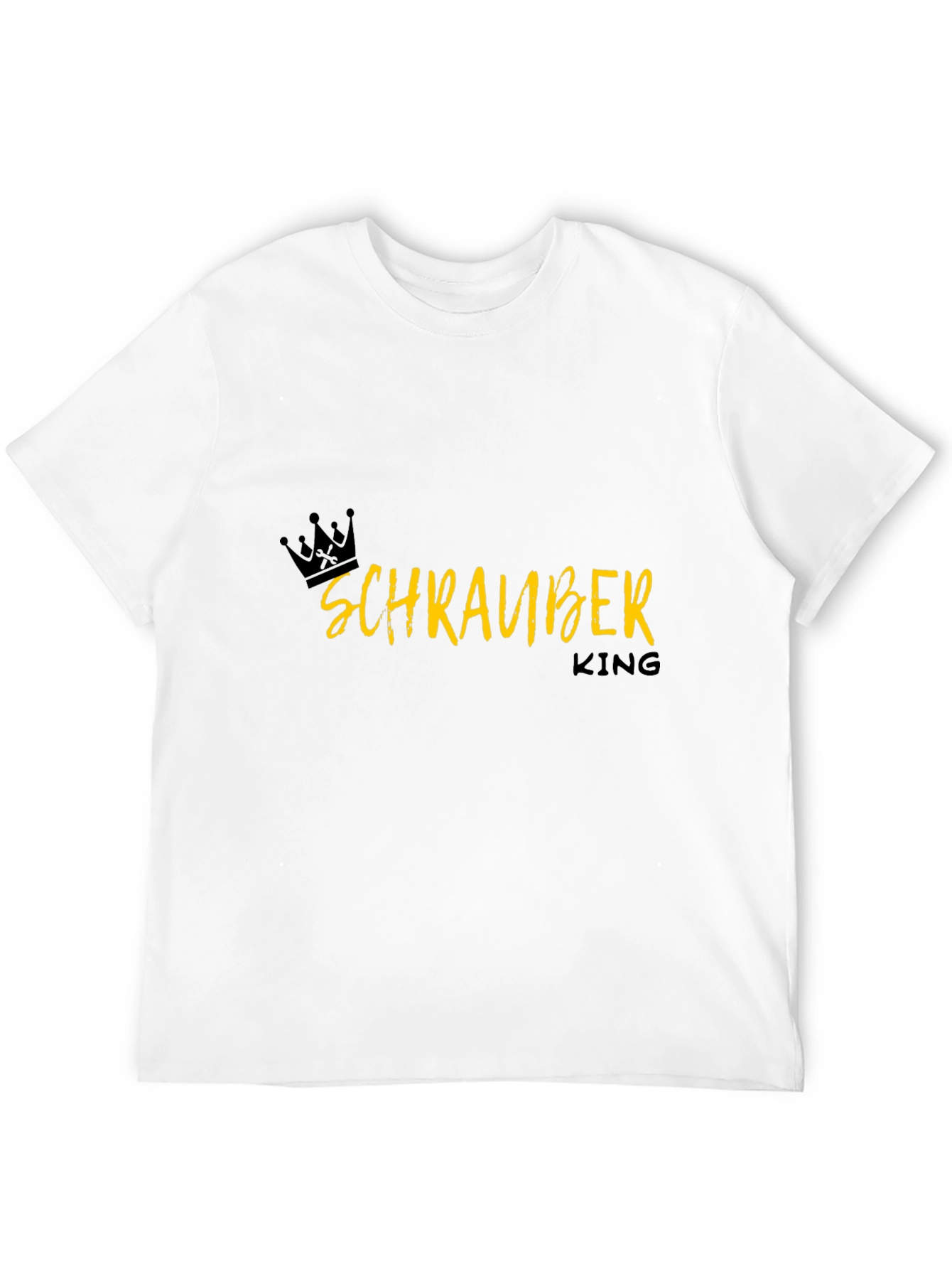 Schrauber King Black T-Shirt