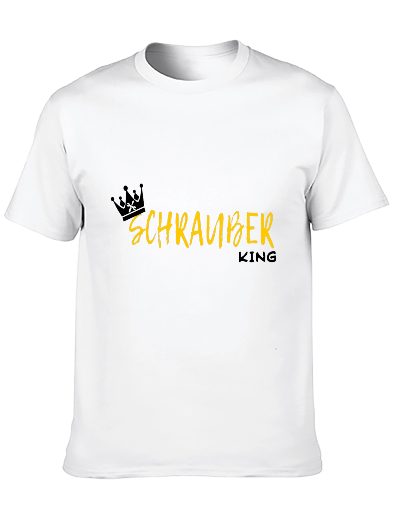 Schrauber King Black T-Shirt