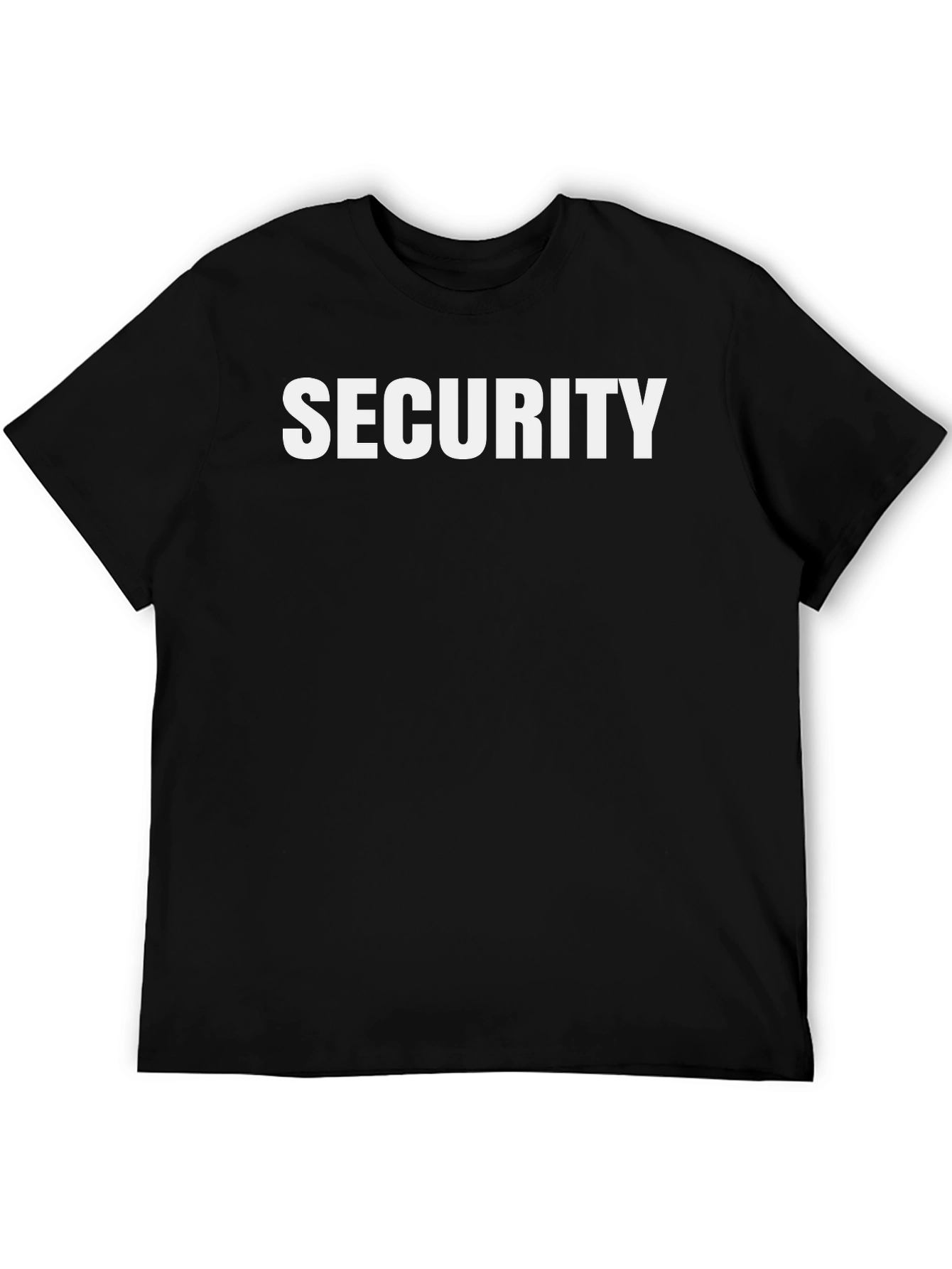 Security Crew T-Shirt - Bold Statement Tee