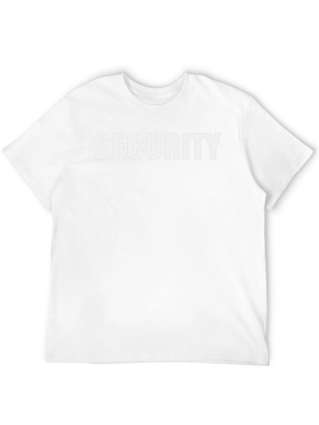 Security Crew T-Shirt - Bold Statement Tee