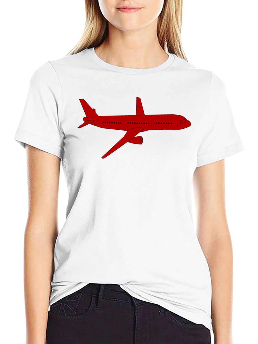 Airplane Graphic Tee - Aviation Enthusiast Shirt