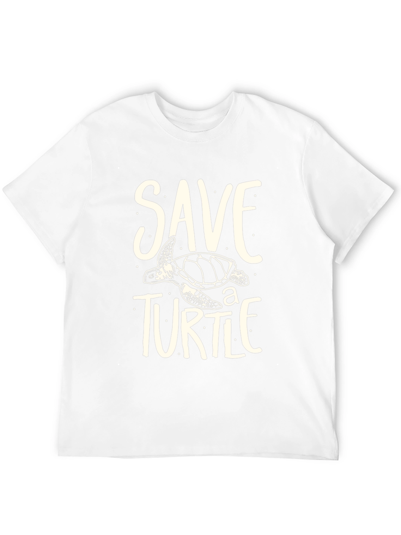 Save A Turtle Graphic Tee - Black Unisex T-Shirt