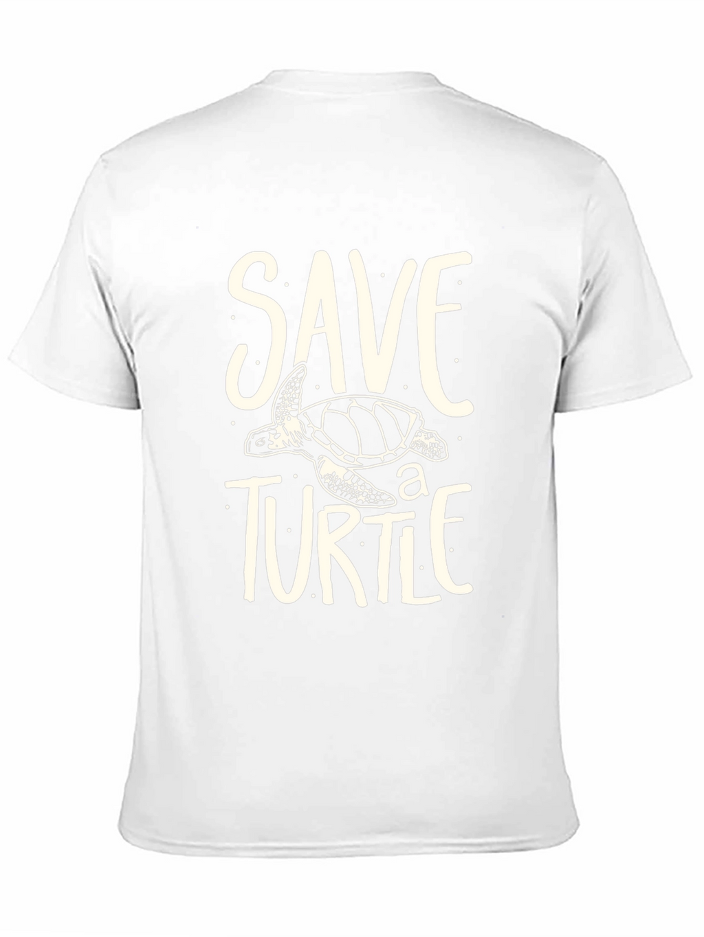 Save A Turtle Graphic Tee - Black Unisex T-Shirt