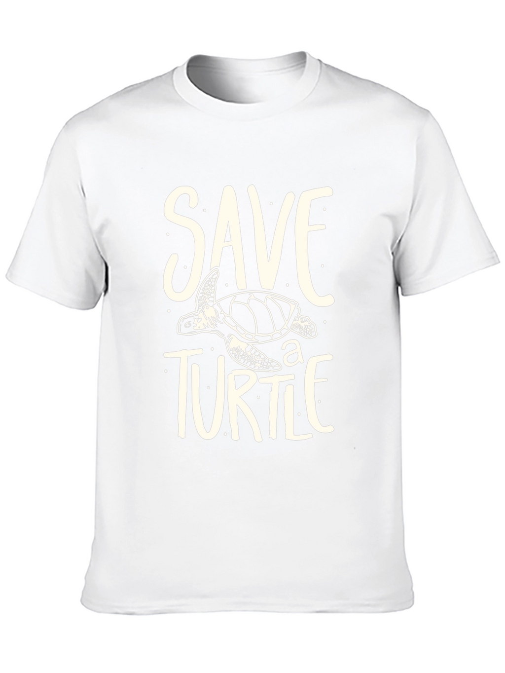 Save A Turtle Graphic Tee - Black Unisex T-Shirt