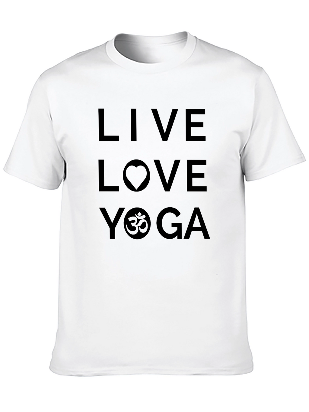 Live Love Yoga Graphic T-Shirt