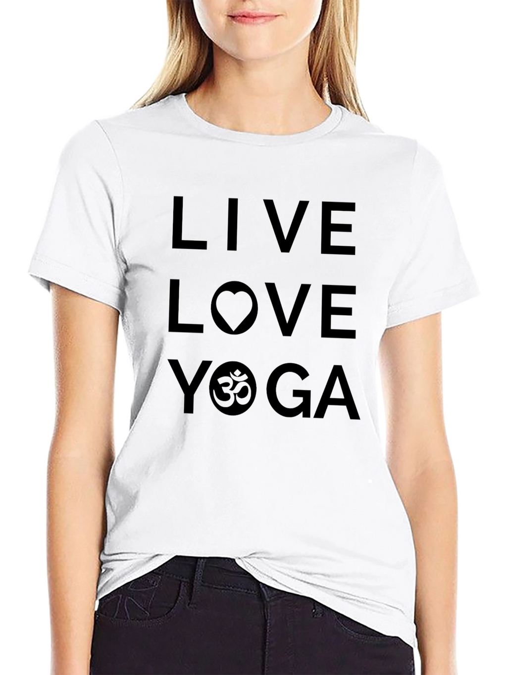 Live Love Yoga Graphic T-Shirt