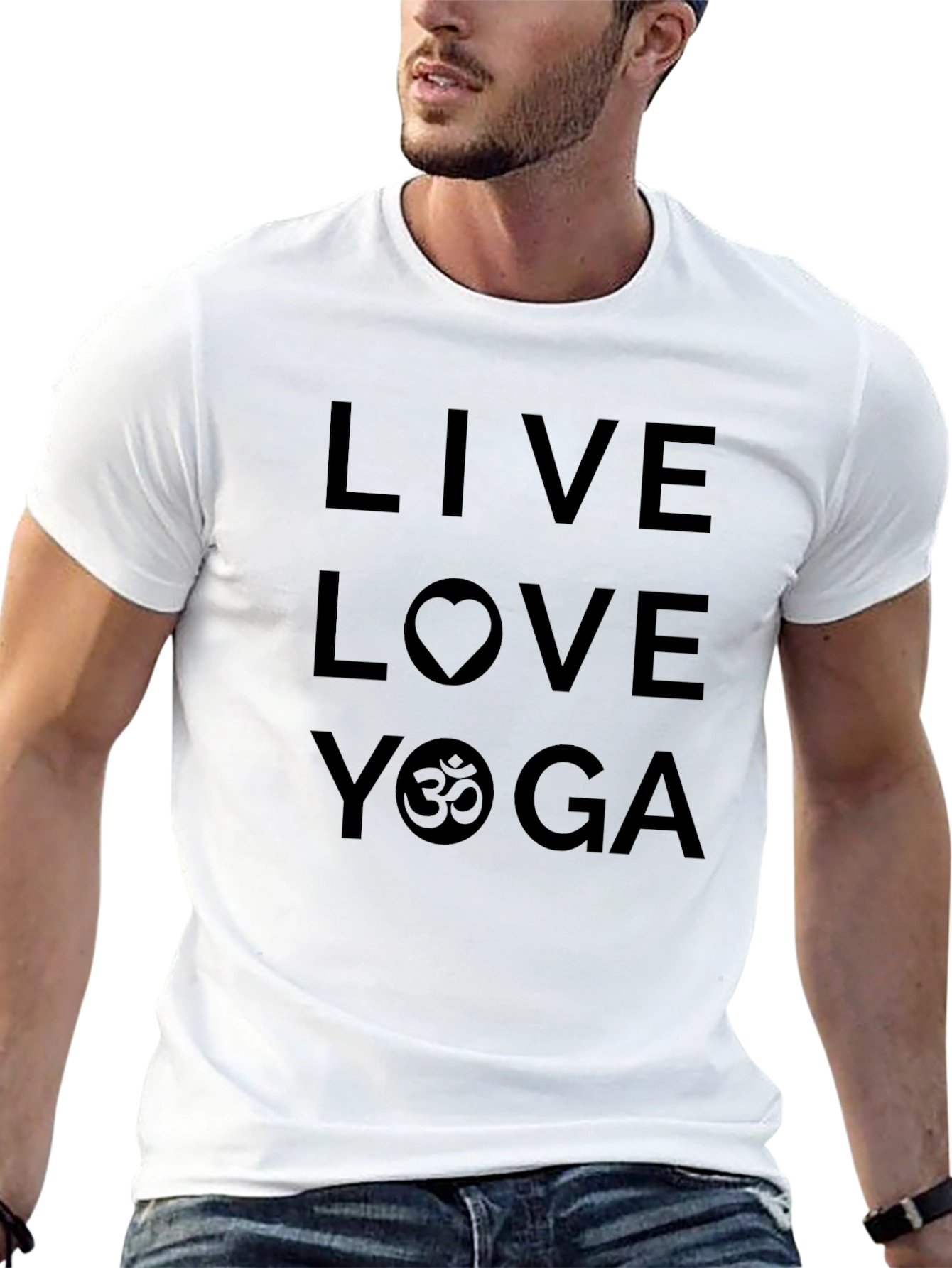 Live Love Yoga Graphic T-Shirt