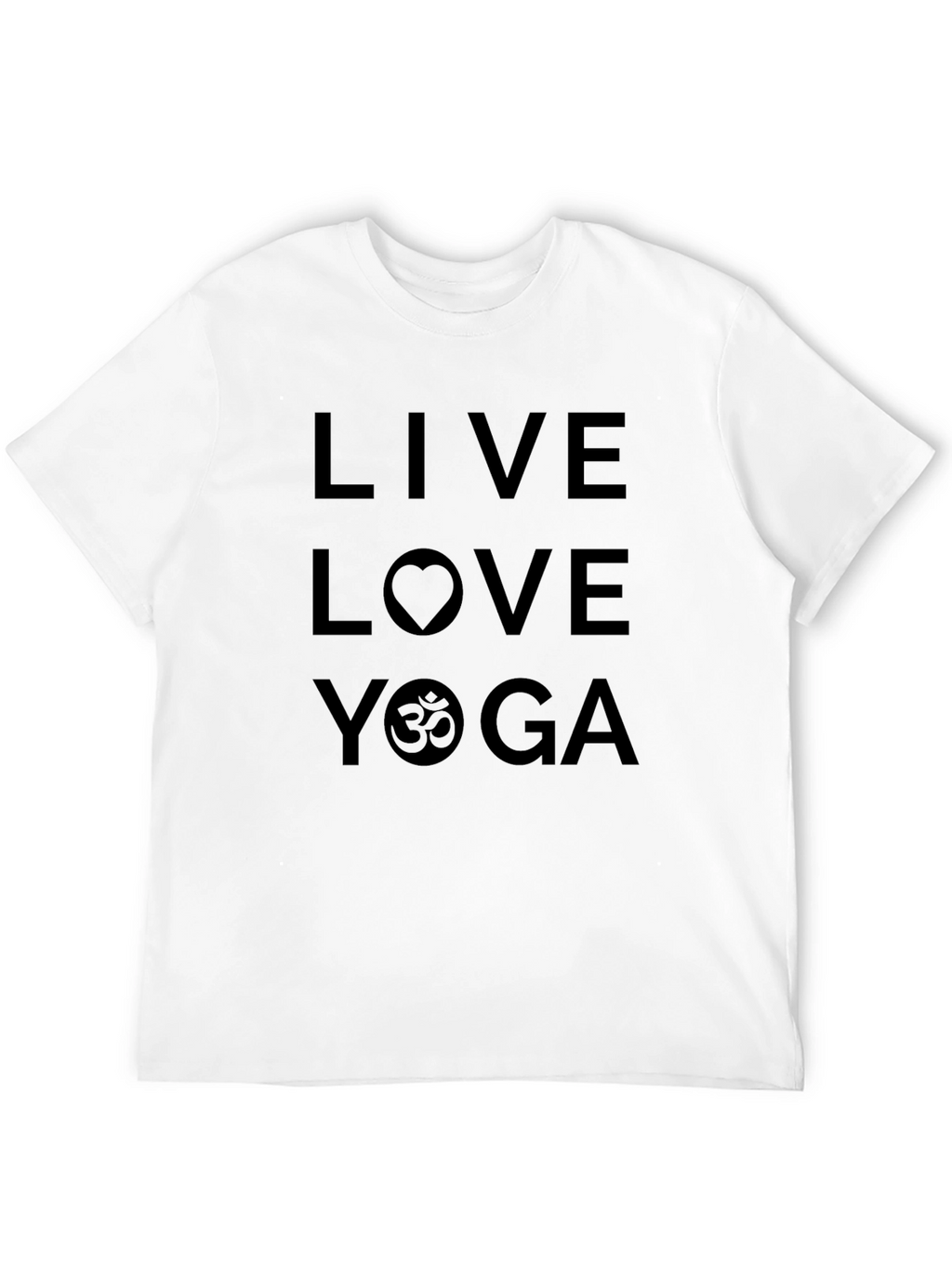 Live Love Yoga Graphic T-Shirt