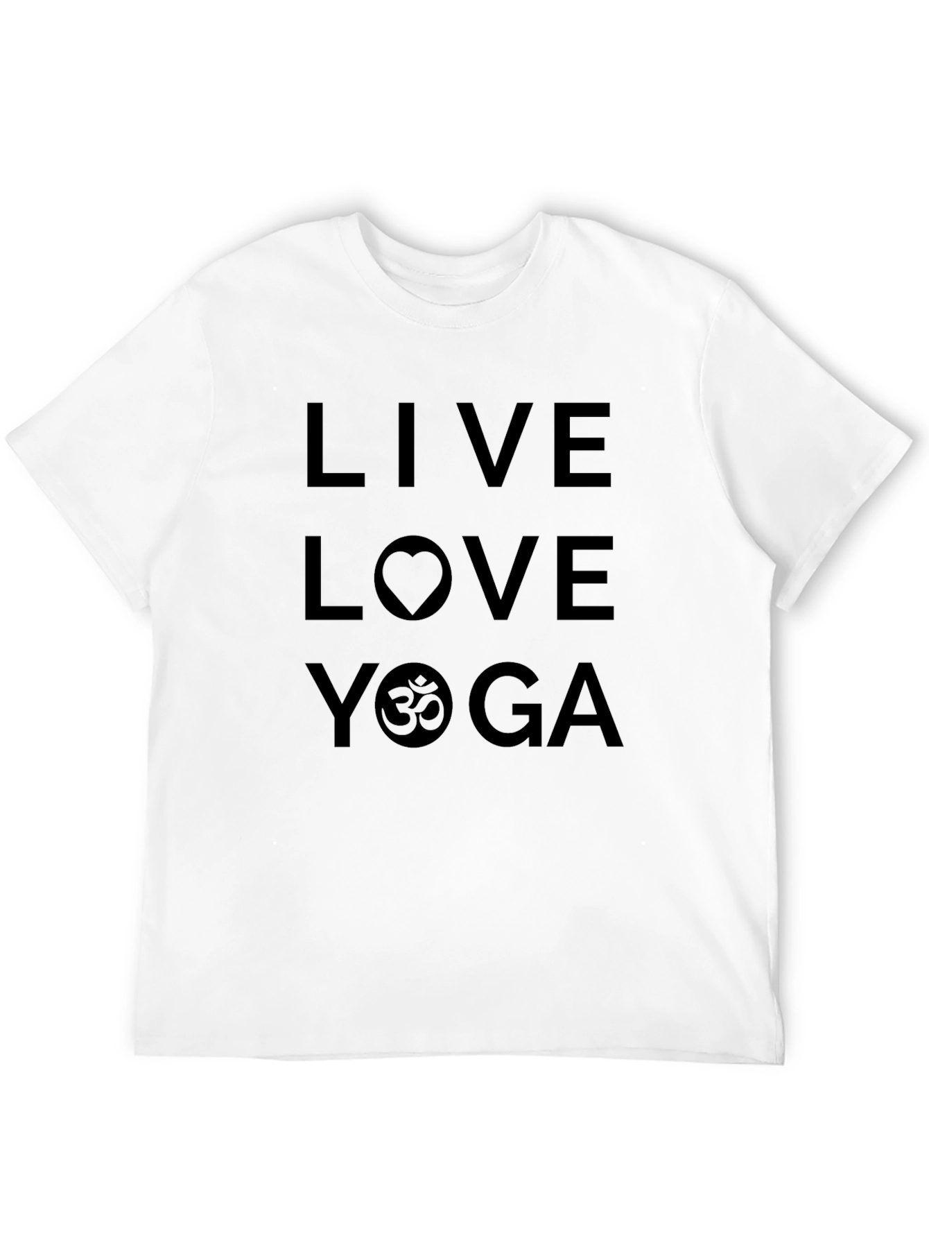 Live Love Yoga Graphic T-Shirt