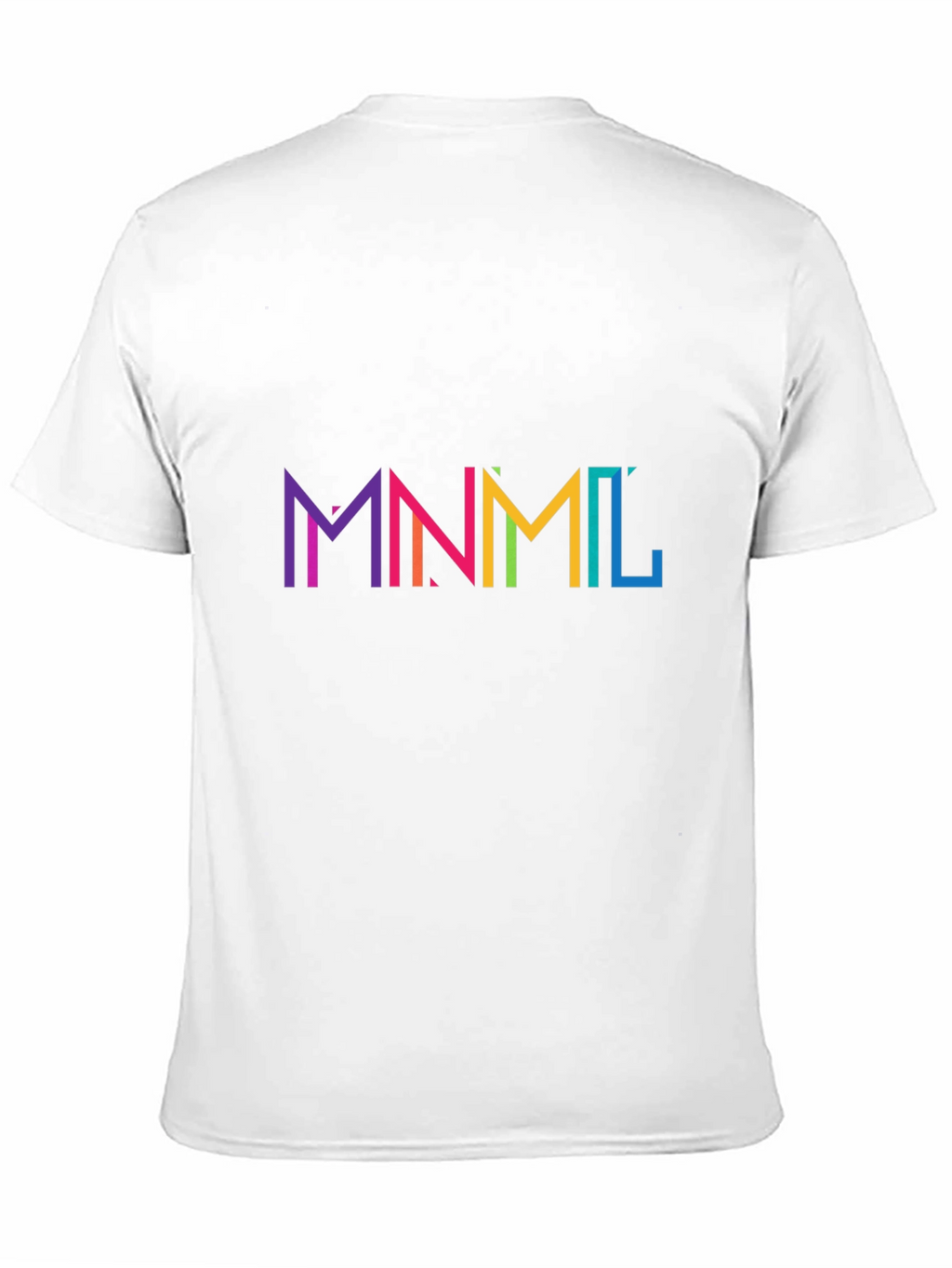 MNML Rainbow Graphic Black T-Shirt