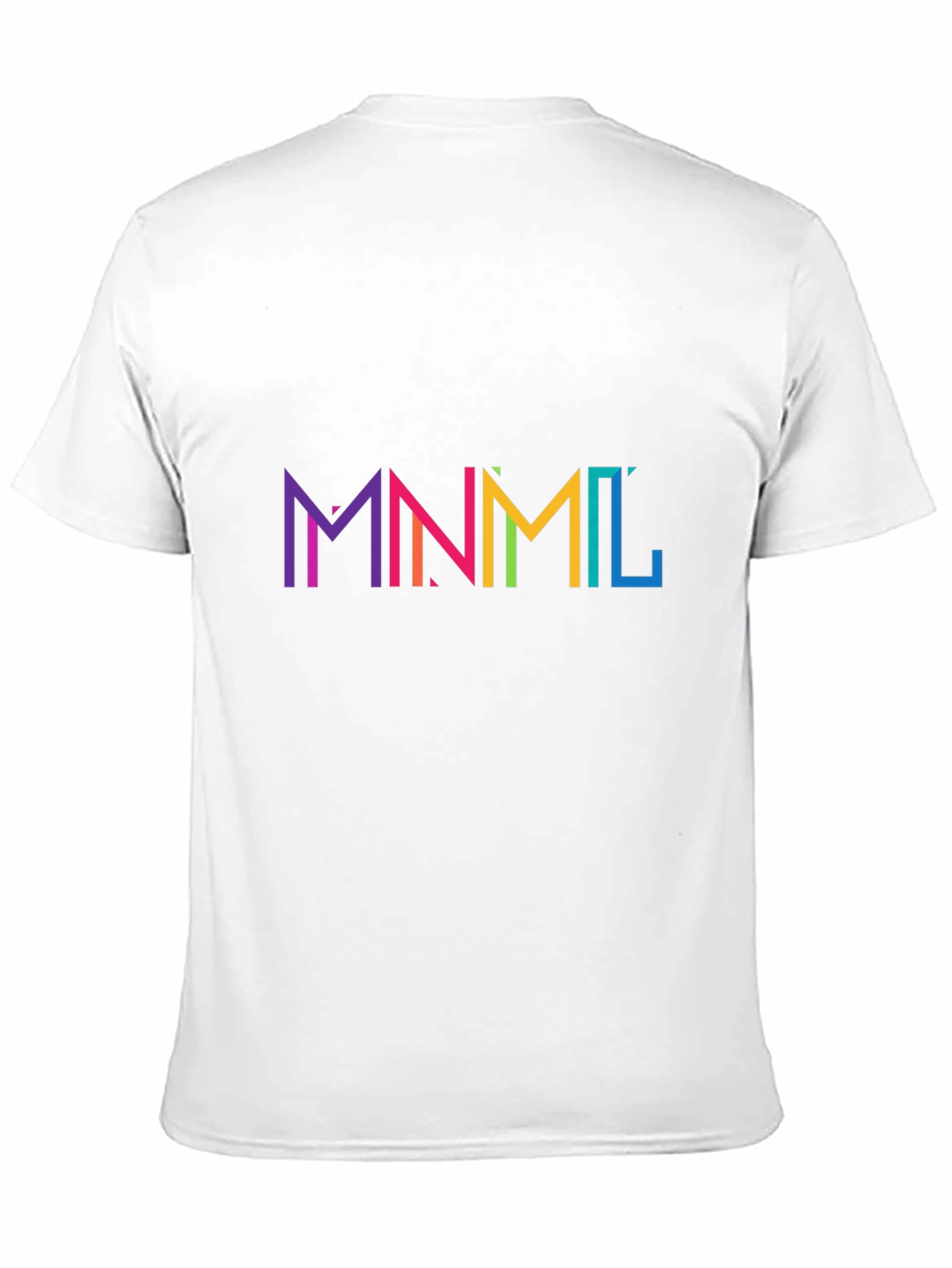 MNML Rainbow Graphic Black T-Shirt