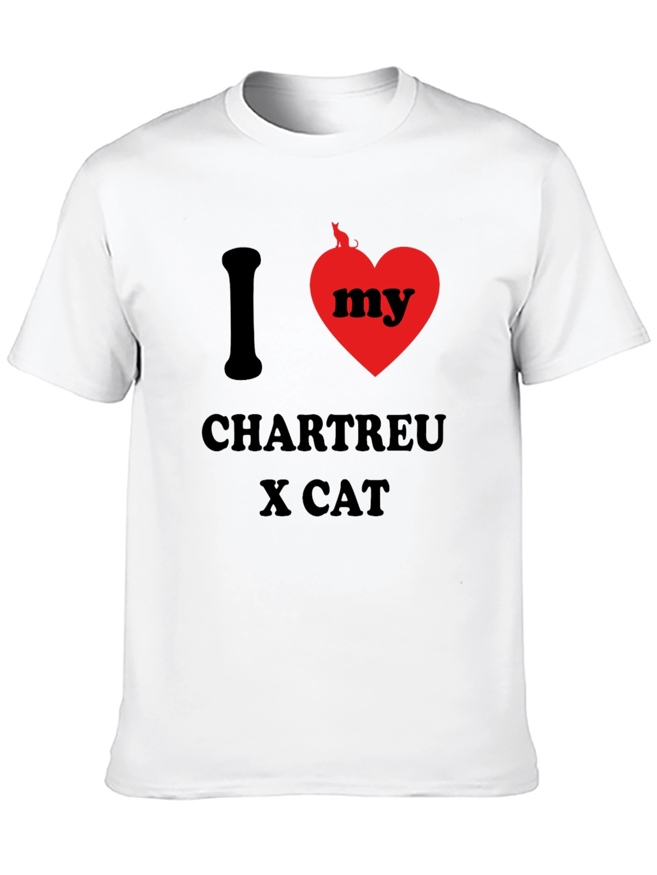 I Heart My Chartreux Cat T-Shirt