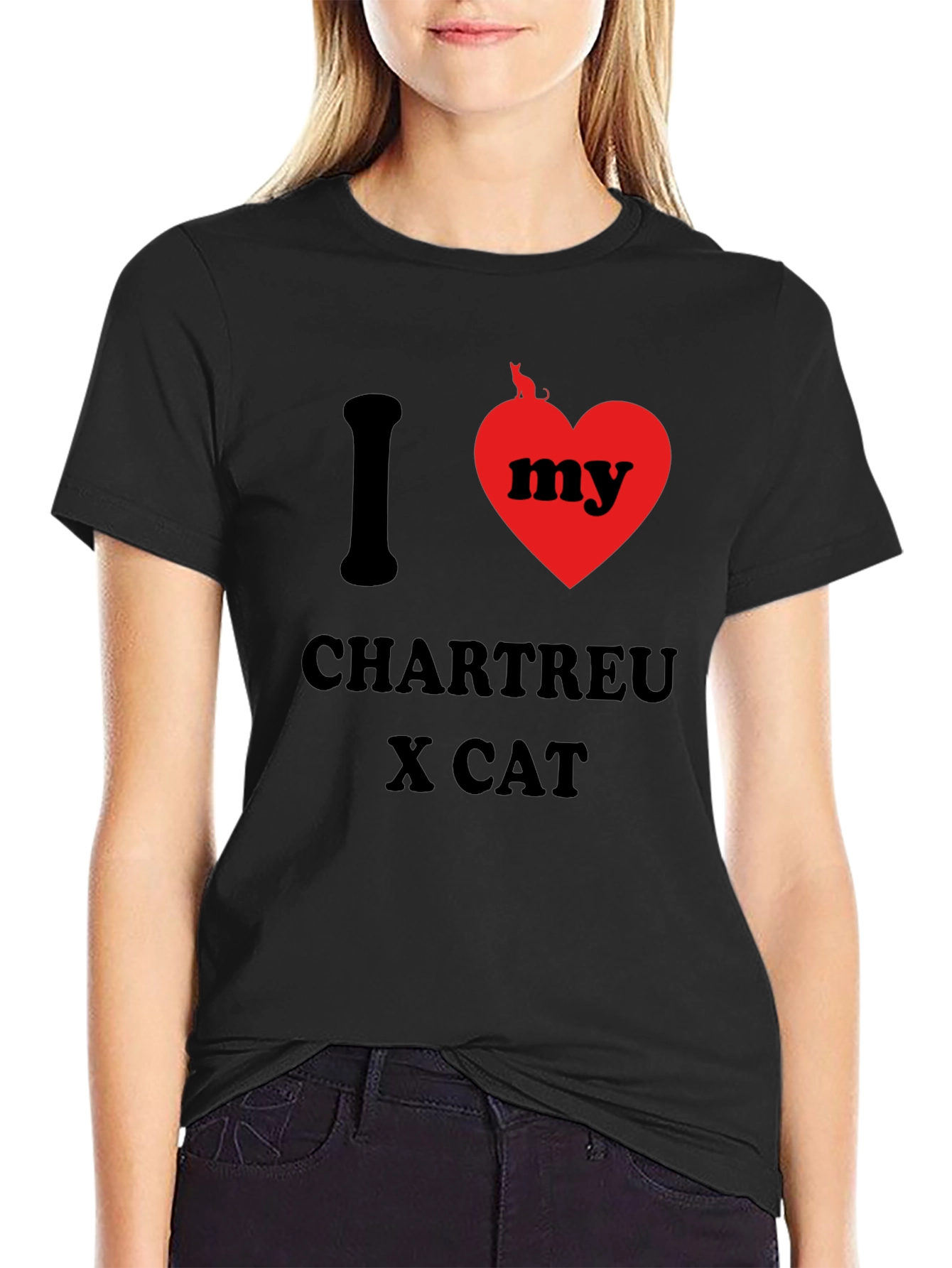 I Heart My Chartreux Cat T-Shirt