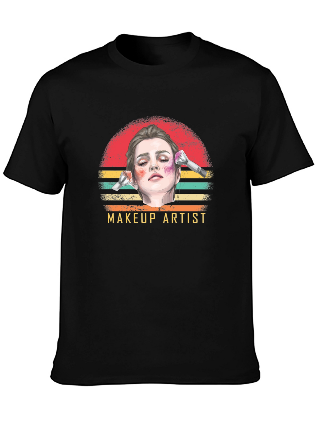 Makeup Artist Graphic T-Shirt Unisex