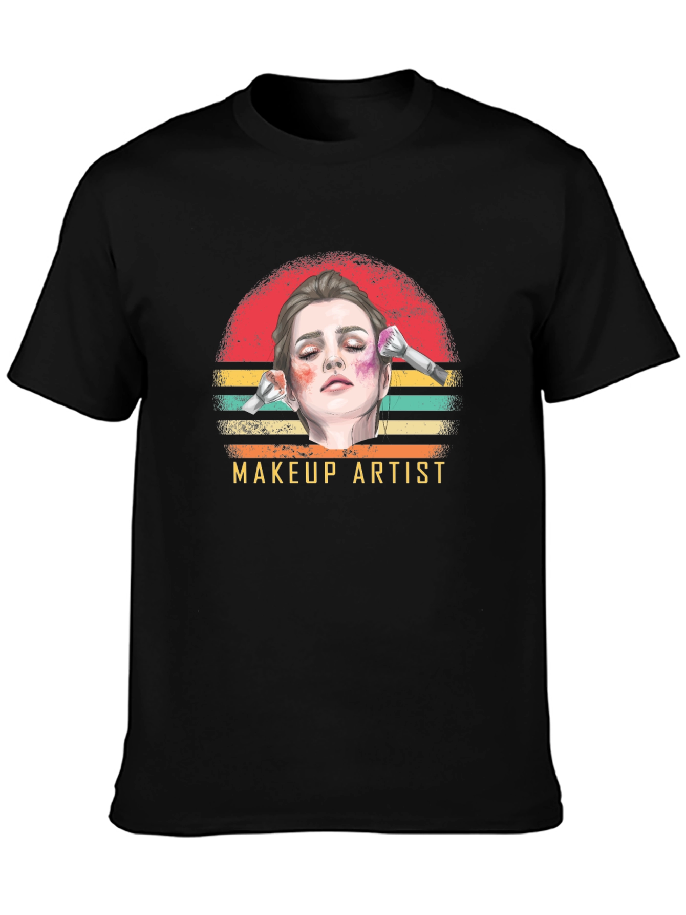 Makeup Artist Graphic T-Shirt Unisex
