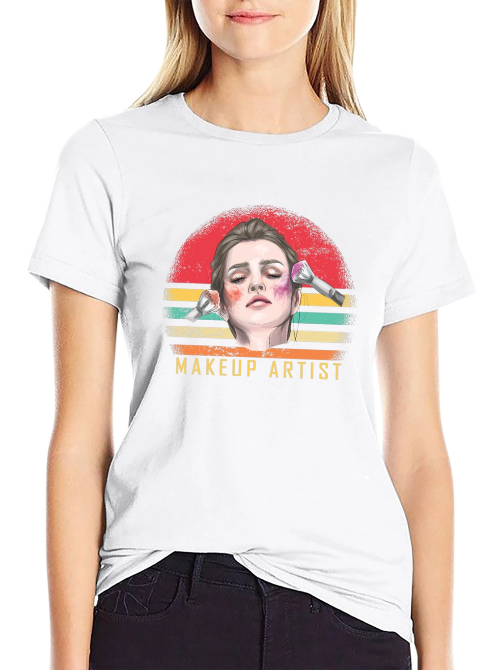 Makeup Artist Graphic T-Shirt Unisex
