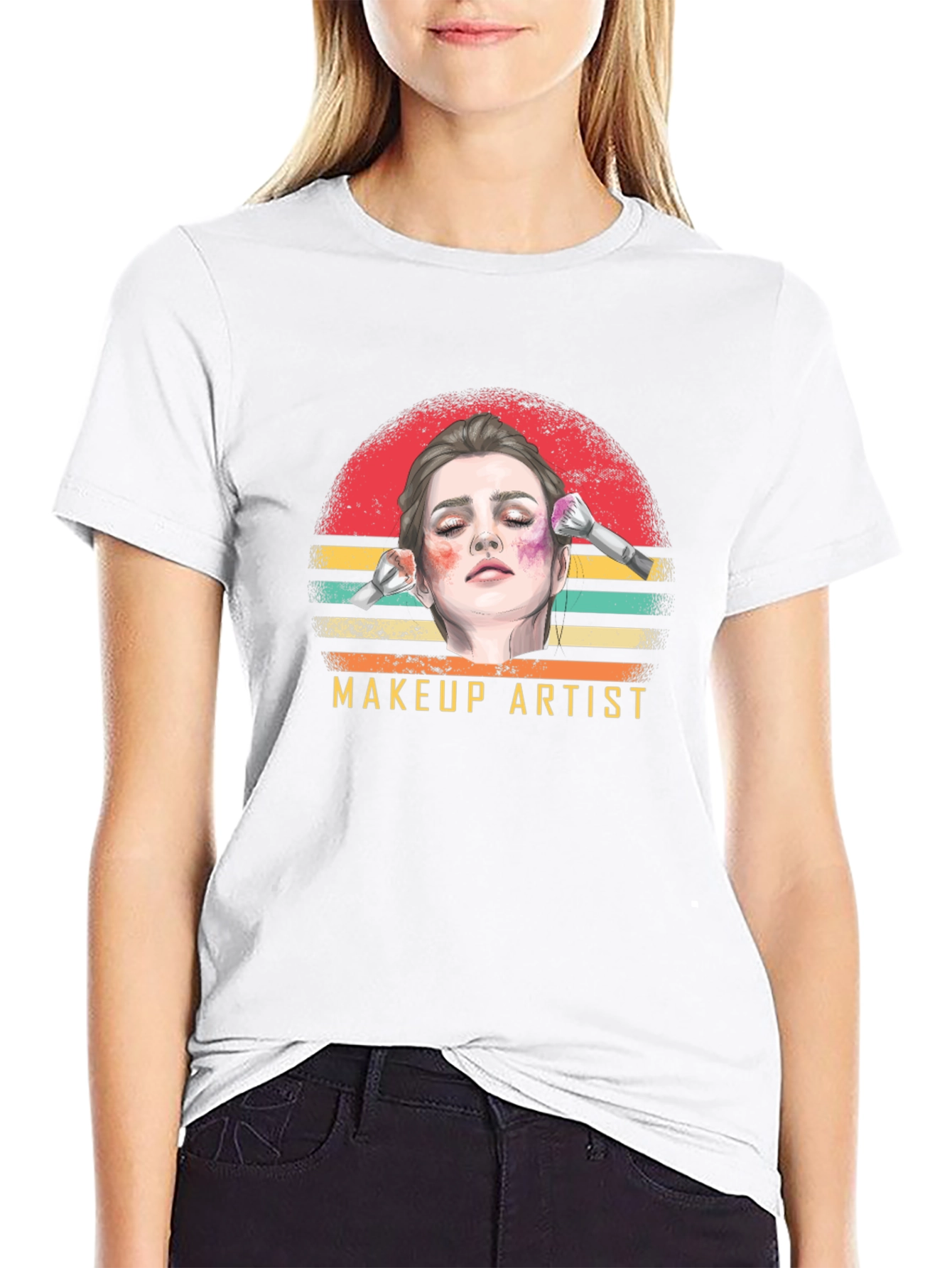 Makeup Artist Graphic T-Shirt Unisex