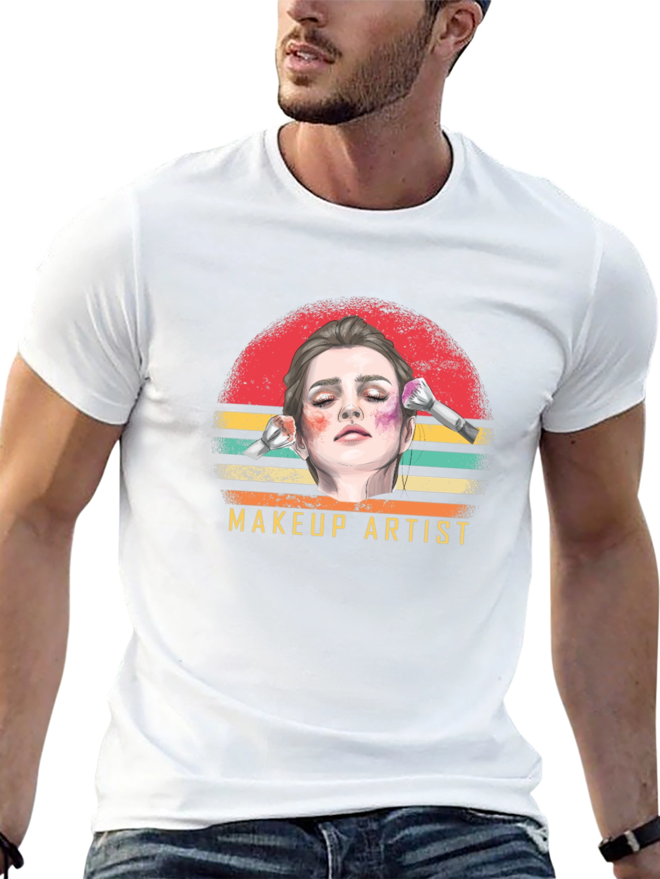 Makeup Artist Graphic T-Shirt Unisex