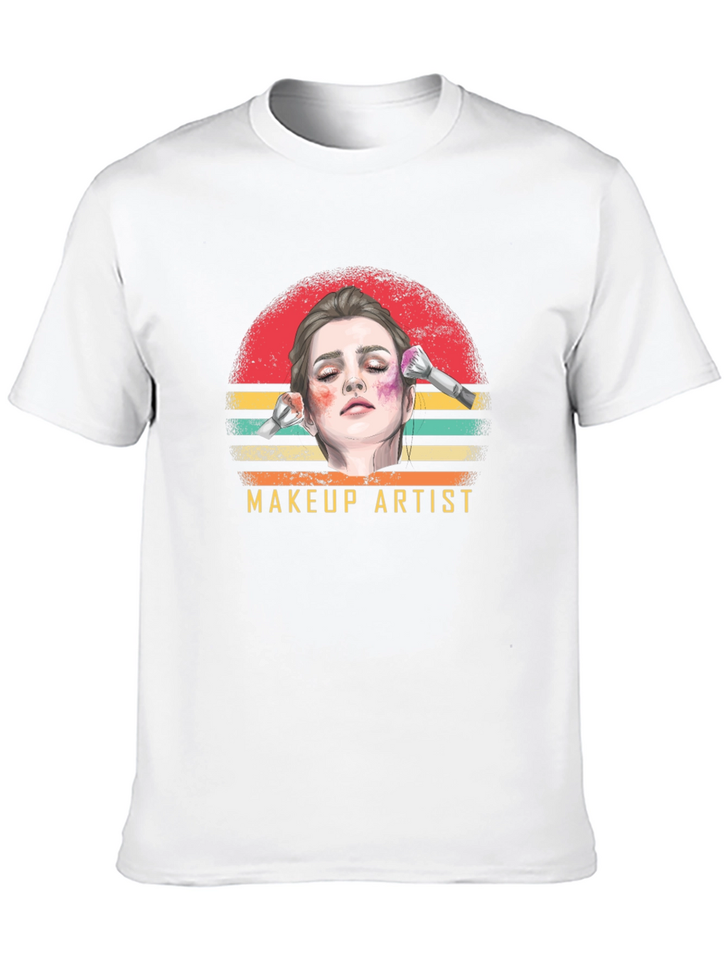 Makeup Artist Graphic T-Shirt Unisex