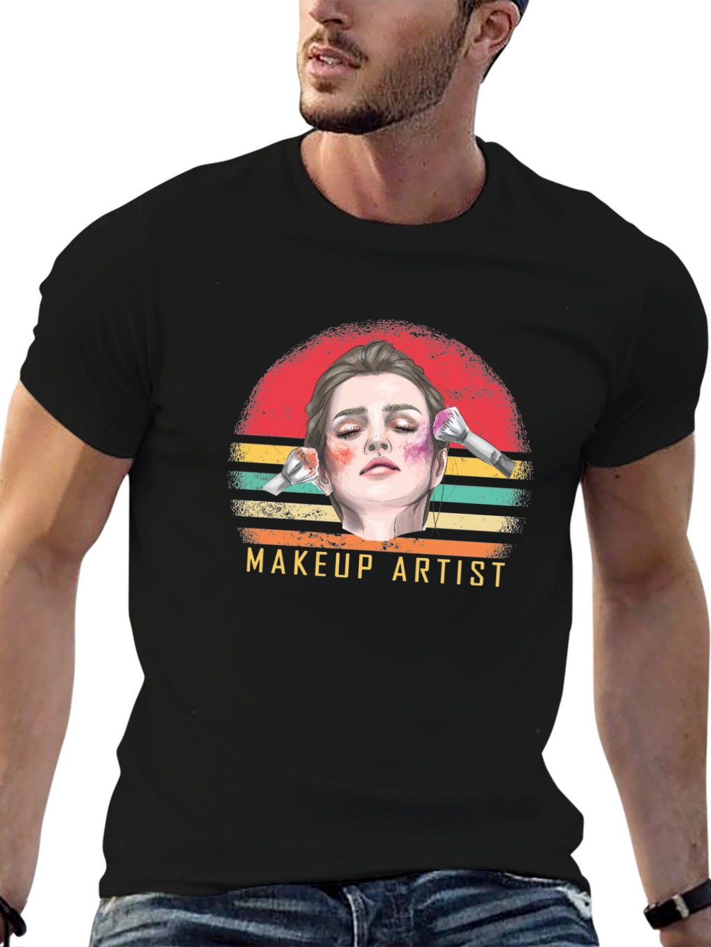 Makeup Artist Graphic T-Shirt Unisex