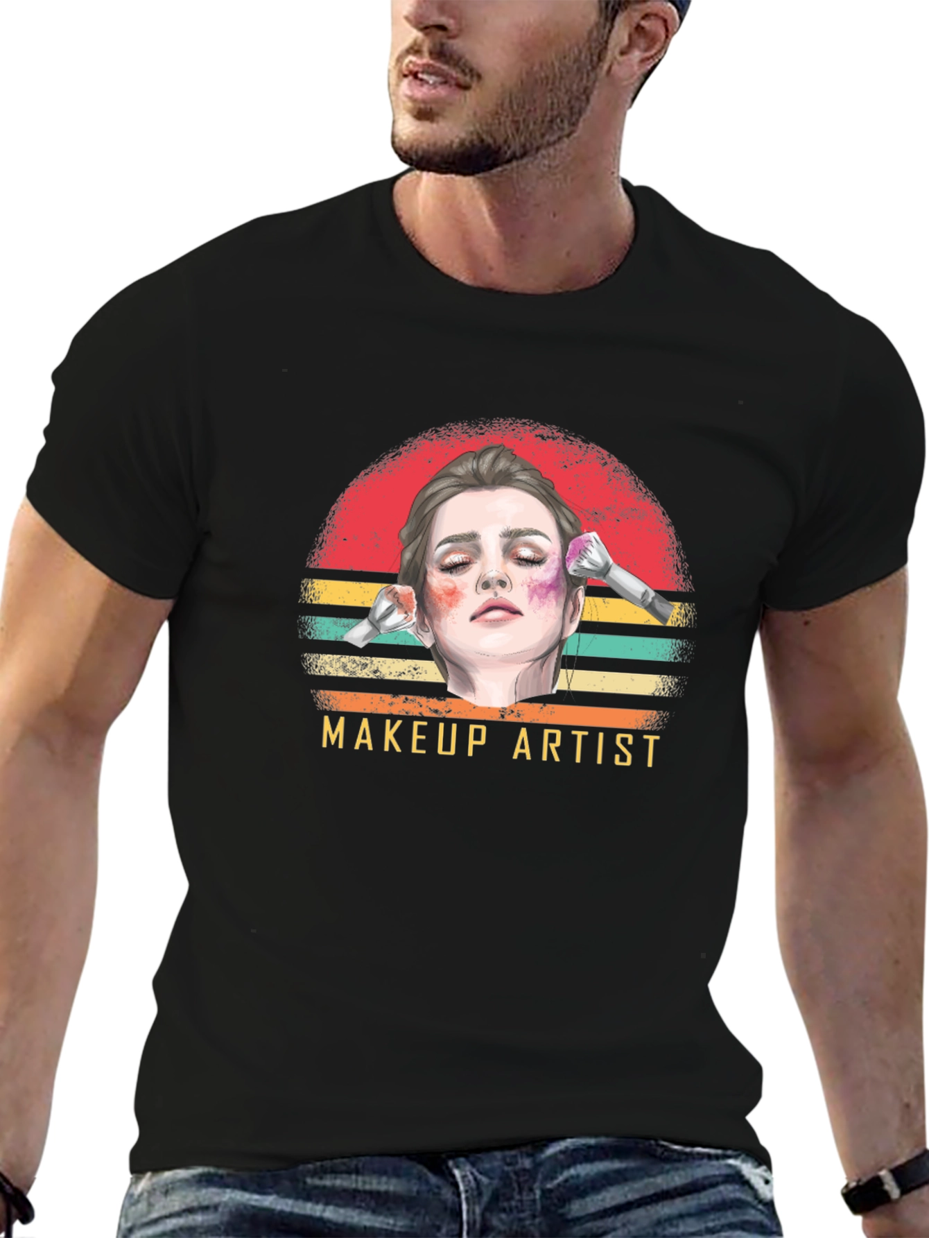 Makeup Artist Graphic T-Shirt Unisex