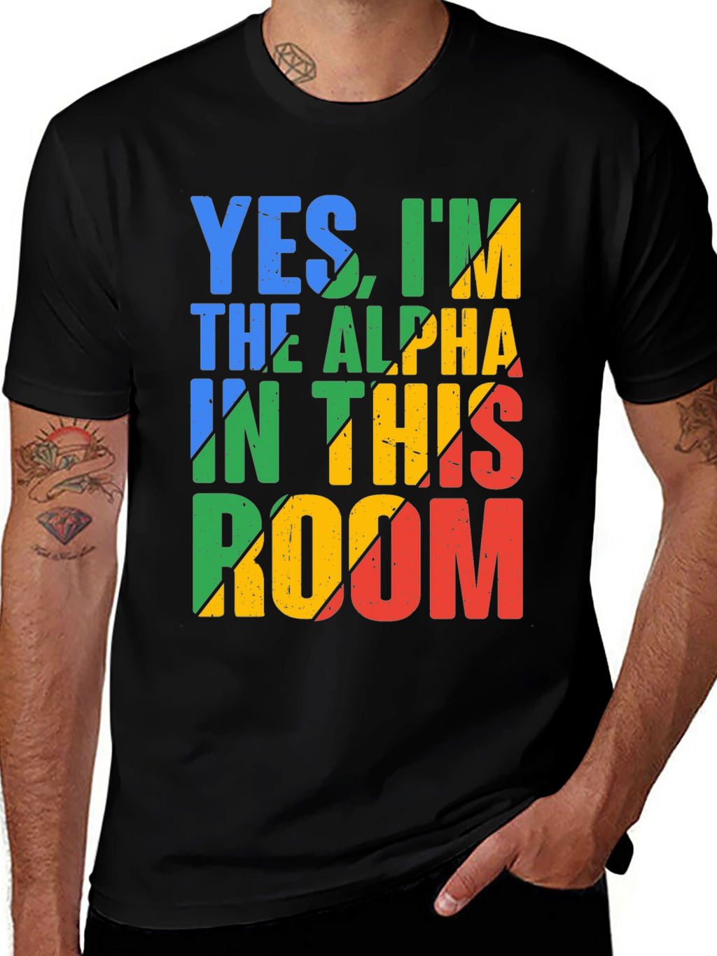 Alpha in the Room Graphic Tee