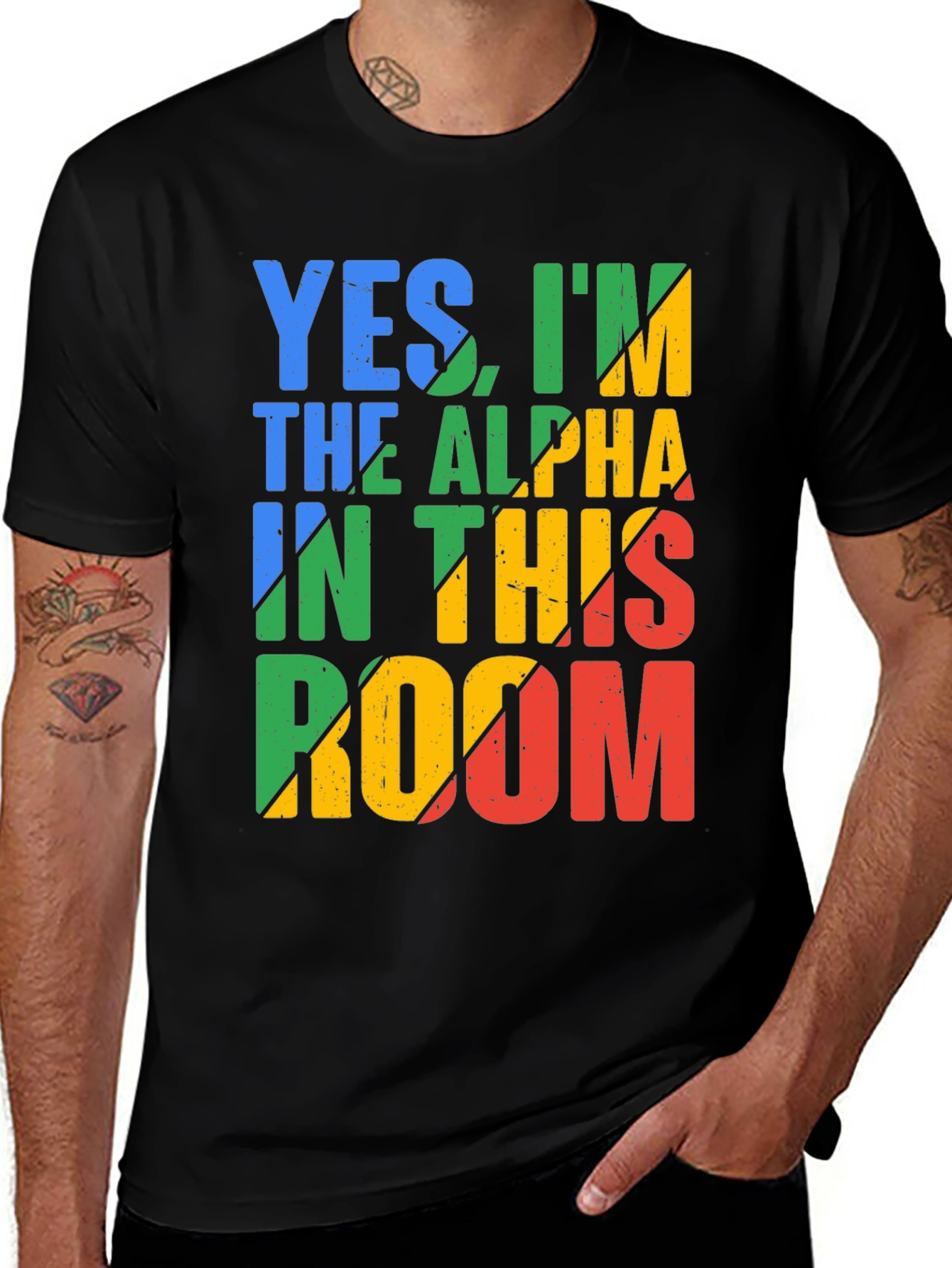 Alpha in the Room Graphic Tee