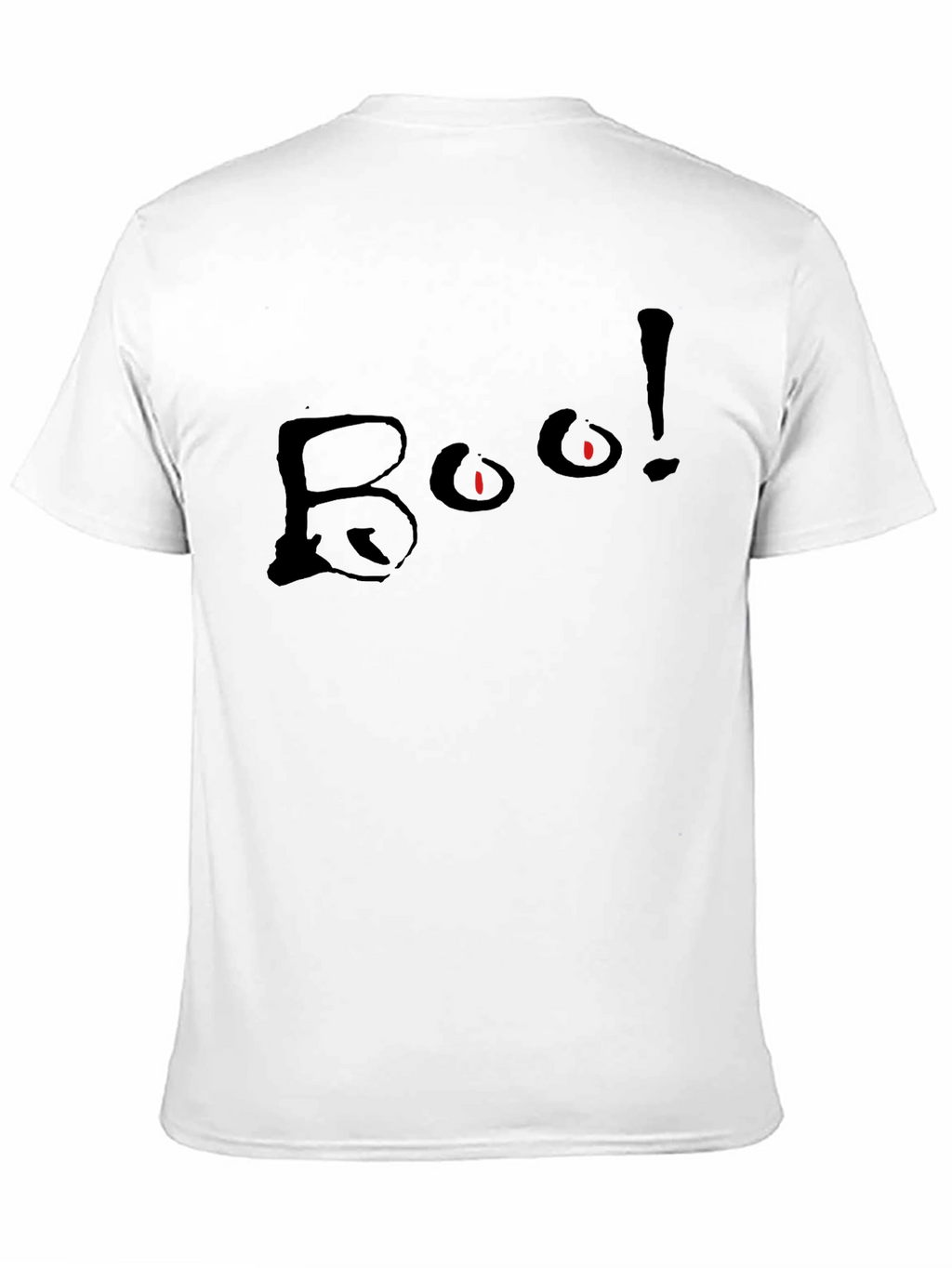 Boo! Halloween Black T-Shirt - Spooky Season Apparel