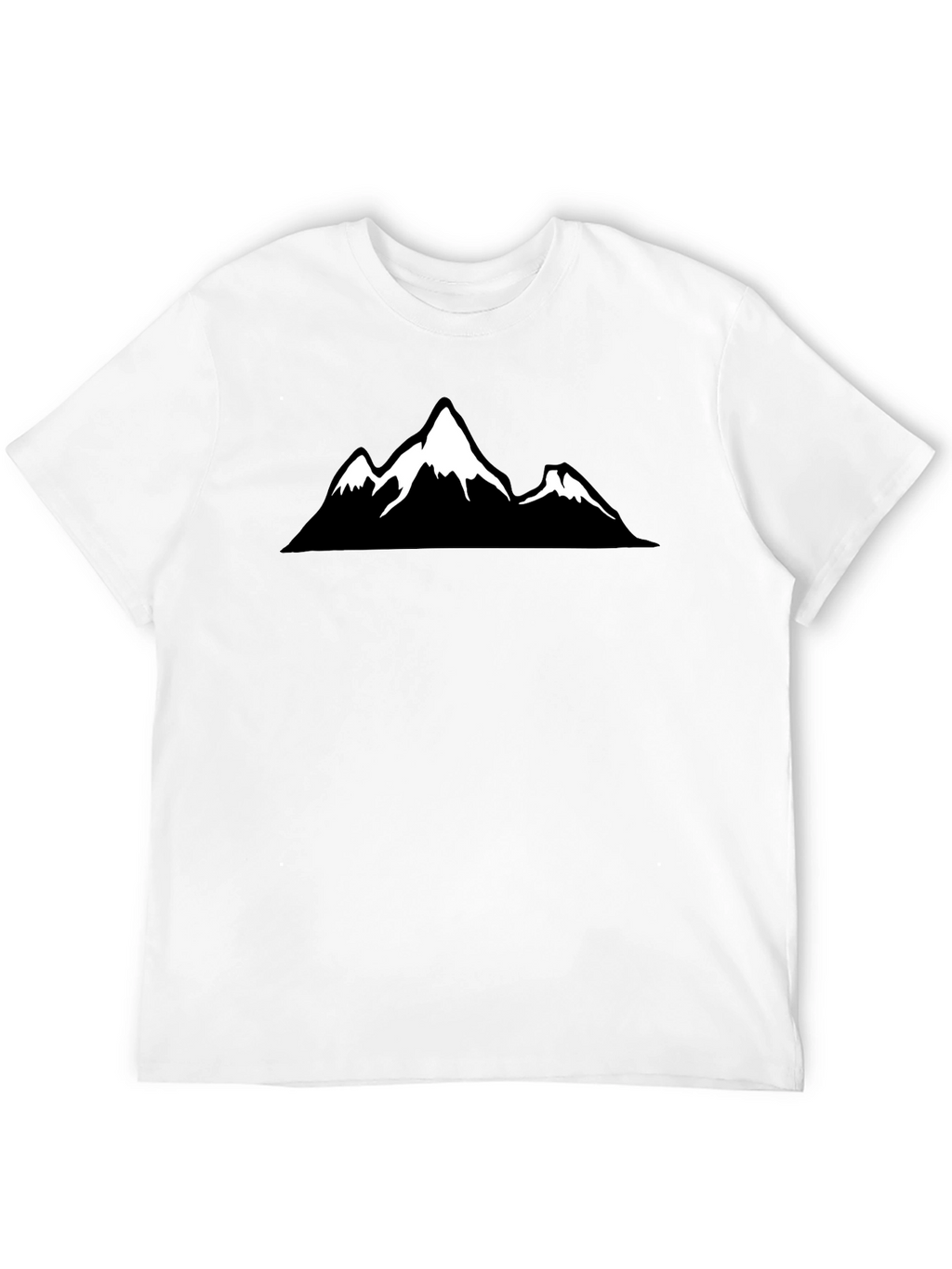 Mountain Graphic Black T-Shirt - Adventure Ready