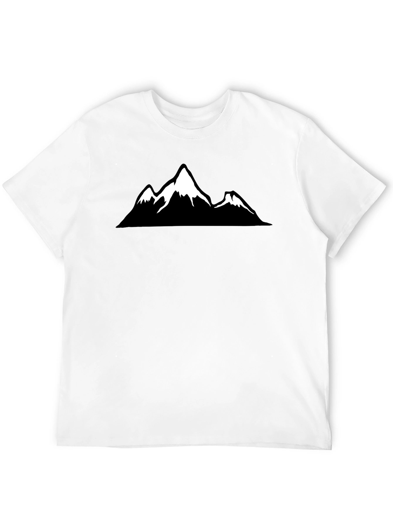 Mountain Graphic Black T-Shirt - Adventure Ready