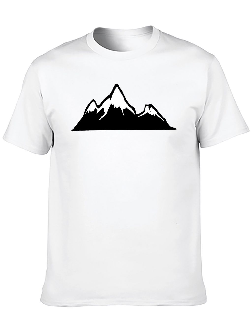 Mountain Graphic Black T-Shirt - Adventure Ready