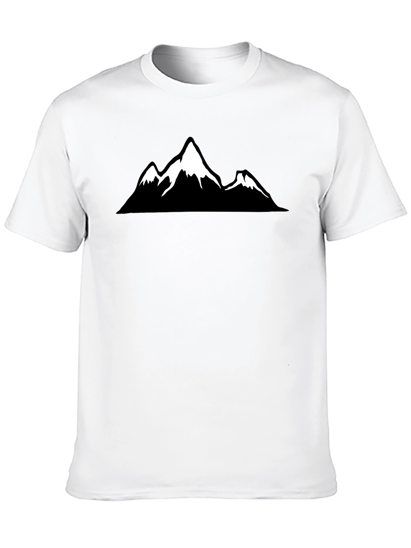 Mountain Graphic Black T-Shirt - Adventure Ready