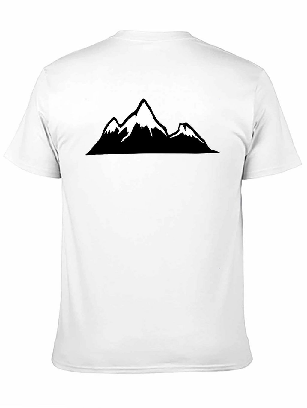 Mountain Graphic Black T-Shirt - Adventure Ready