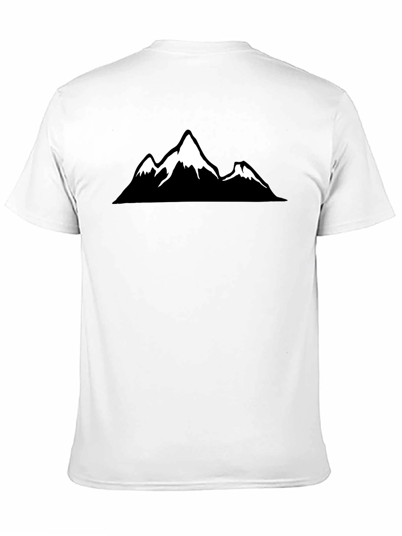 Mountain Graphic Black T-Shirt - Adventure Ready